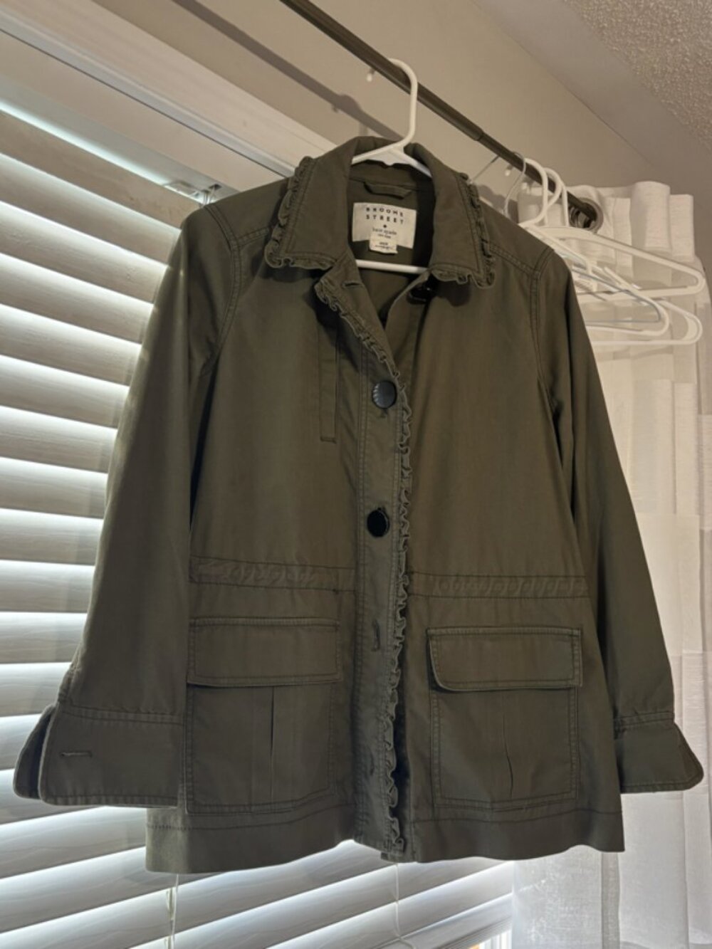 Katespade darkgreen jackets